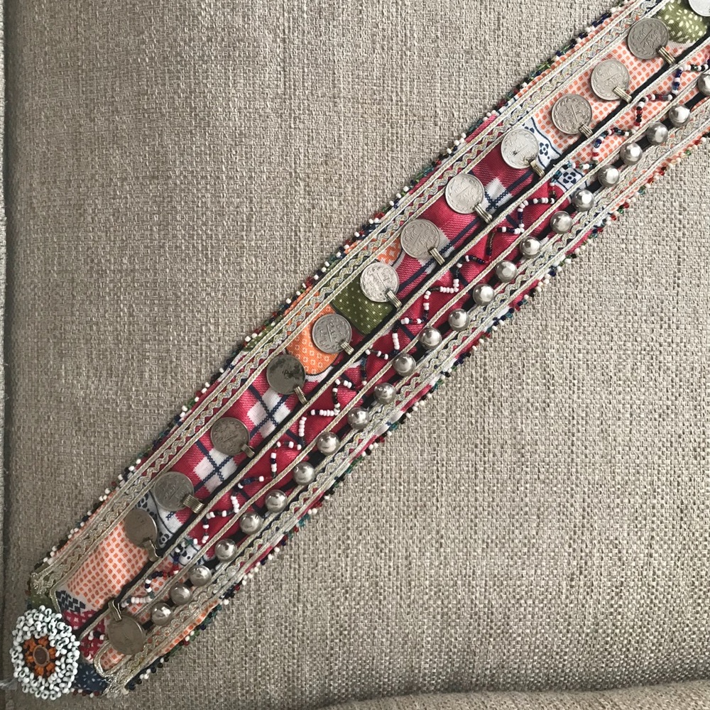 Tribal Embroidered Belt